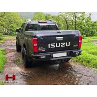 Hamer M-Series Rear Bar - Isuzu D-Max 2012-2016